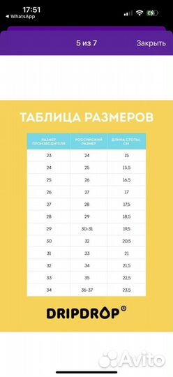 Резиновые сапоги 25