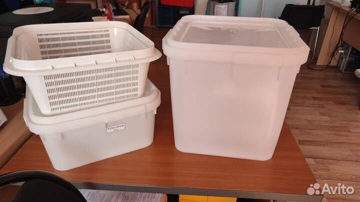 Куботейнер для мёда, рыбы, засолки, маринован мяса