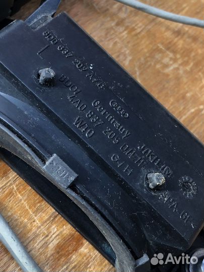 Ручки наружные передних дверей Audi A8 D2