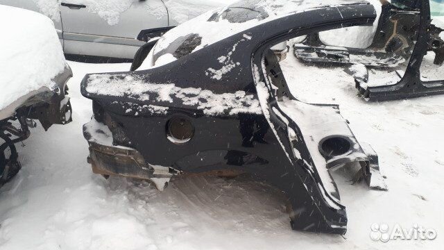 Крыло заднее левое правое opel astra h седан