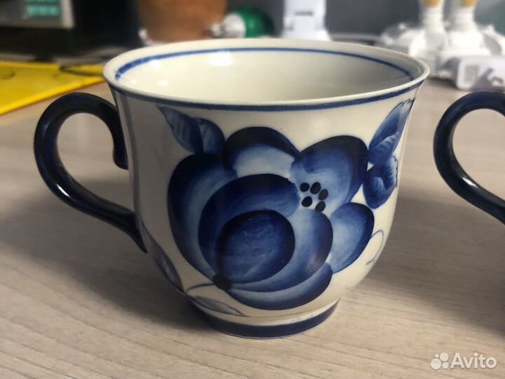 Чашки гжель