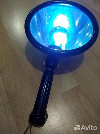 Синяя лампа для прогревания