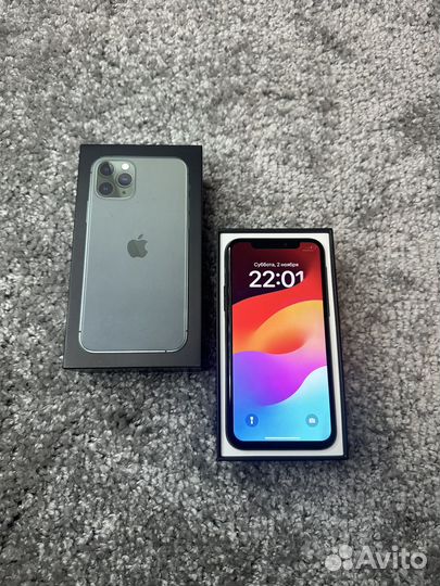 iPhone 11 Pro 256gb идеал / акб 82 / sim