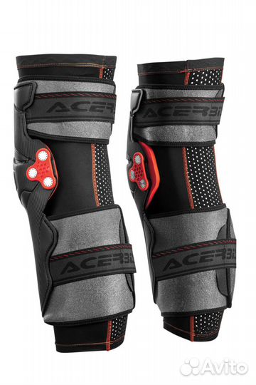 Наколенники Acerbis X-strong knee guard красные