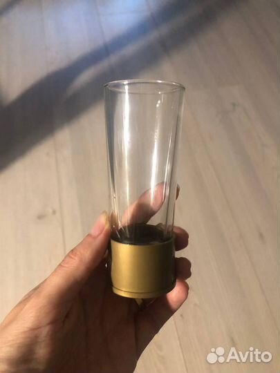 Стеклянные рюмки 3 штуки