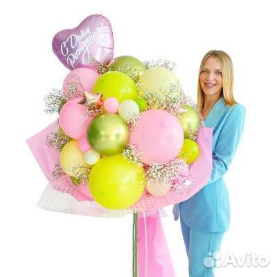 Крафт букеты,букеты гиганты из воздушных шаров