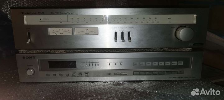 Тюнер Technics, Pioneer, Sony