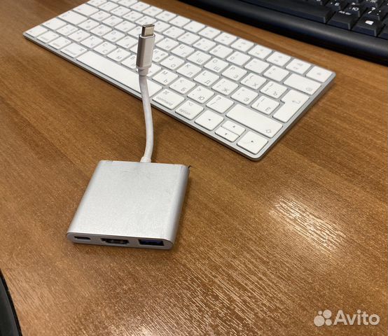 Переходник apple Type-c thunderbolt hdmi USB HUB купить в Москве ...