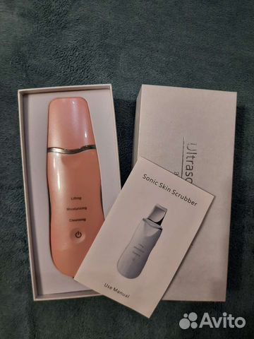 Ультразвуковой аппарат для чистки лица новый