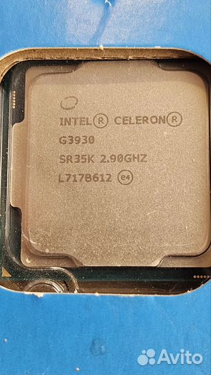 Процессор CPU Intel Celeron G3930 BOX lga1151