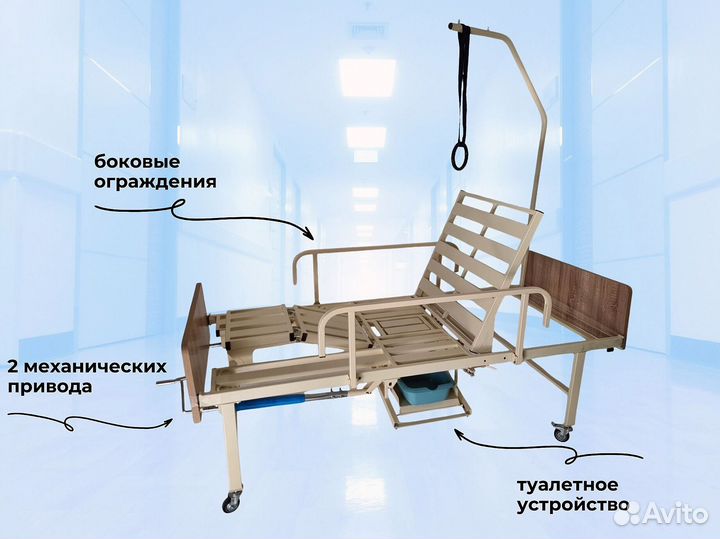 Кровать для лежачих больных