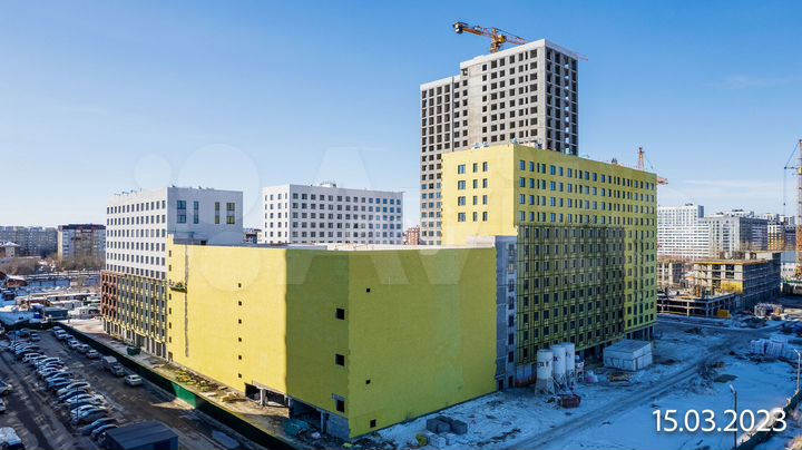 2-к. квартира, 43,9 м², 6/25 эт.