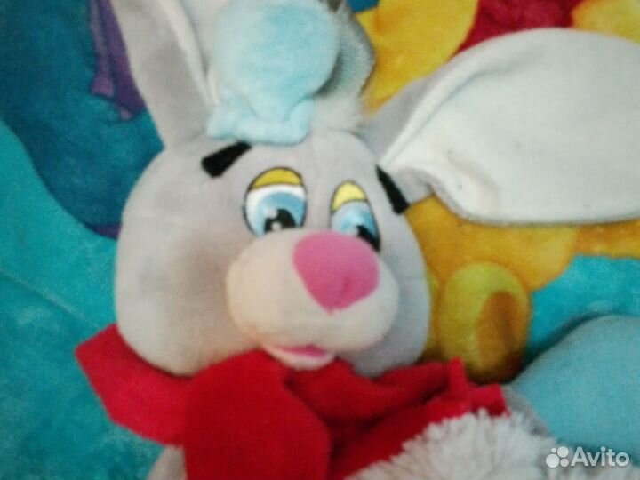 Мягкая игрушка зайчик-мешок