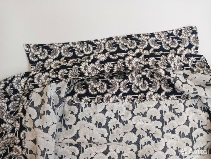 Рубашка мужская с коротким рукавом L