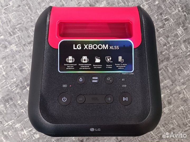 Новая Мощная Bluetooth Колонка LG xboom xl5s