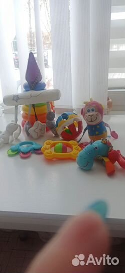 Детские игрушки до 1 года пакетом
