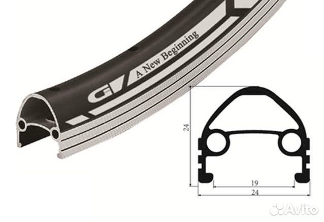 Обод двойной алюм. 24