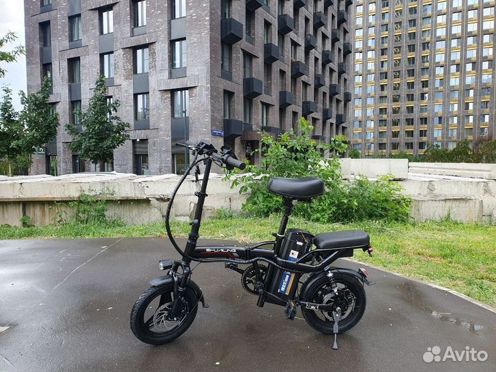 Складной электровелосипед shuailing