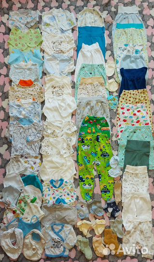 Сумка вещей для новорождённого мальчика от 0-74