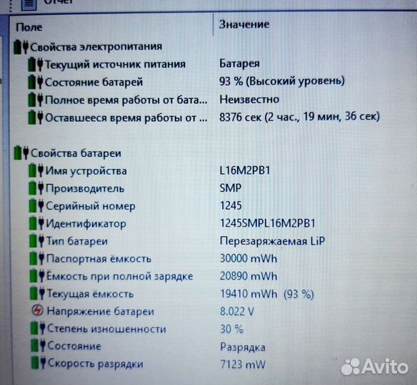Lenovo 320-15IAP в отличном состоянии