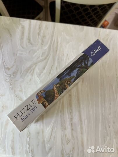 Пазлы Trefl 500 + 500