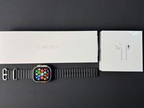 Apple watch 9 + Airpods 2 (Комплект 2в1)