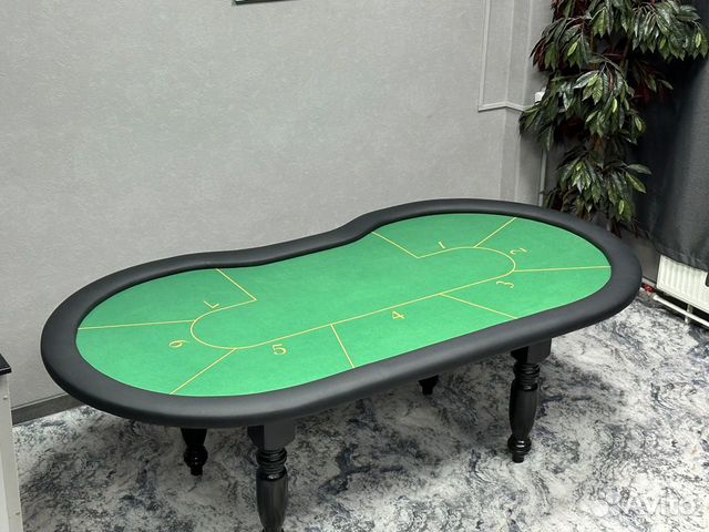 Стол для покера на 7 участников, 2,3м на 1,2м объявление продам
