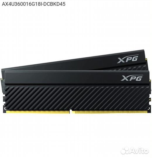 Комплект памяти adata XPG gammix D45 Black 32GB DI
