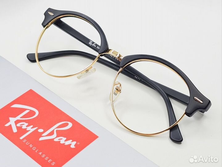 Оправа Ray Ban Clubround RX 4246 Black Матовая