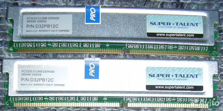 Оперативная память DDR, DDR2 и DDR3