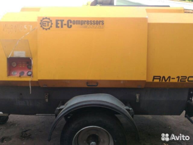 Компрессор дизельный RM120(Италия) на шасси продаю