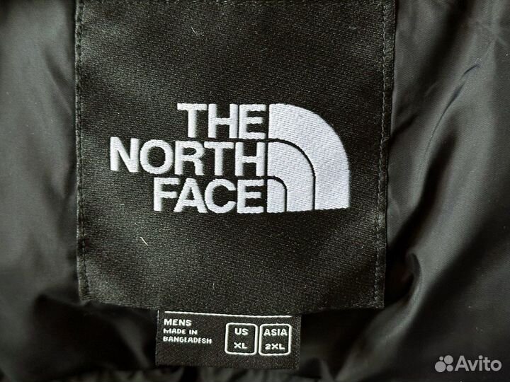 Пуховик The North Face 1996 Green Tiger Print