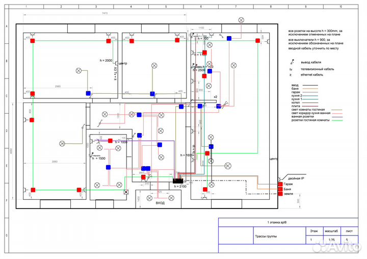 Проектирование электрики