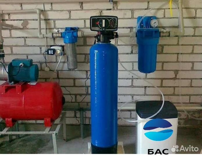 Очистка воды из скважины/Водоочистка