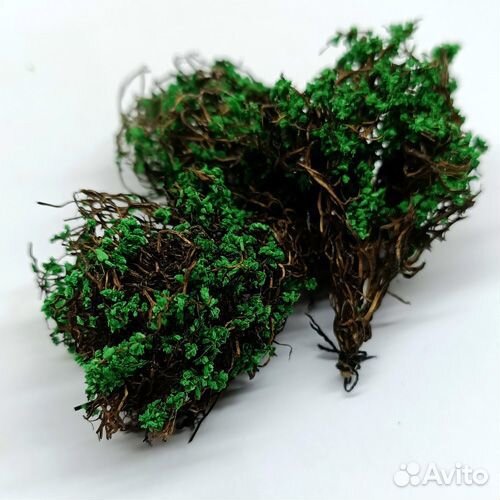 35020/3 Кусты лето 5шт. Вар.3 (тёмно-зелёные)