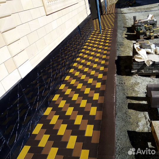 Тротуарная плитка производство и укладка
