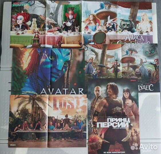 Плакаты актеров из кинофильмов/сериалов