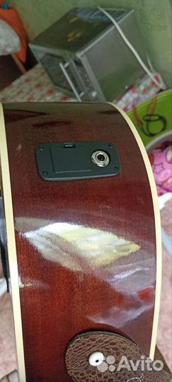 Акустическая гитара yamaha бу