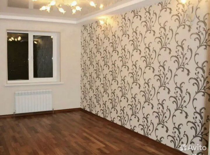 Поклейка обоев