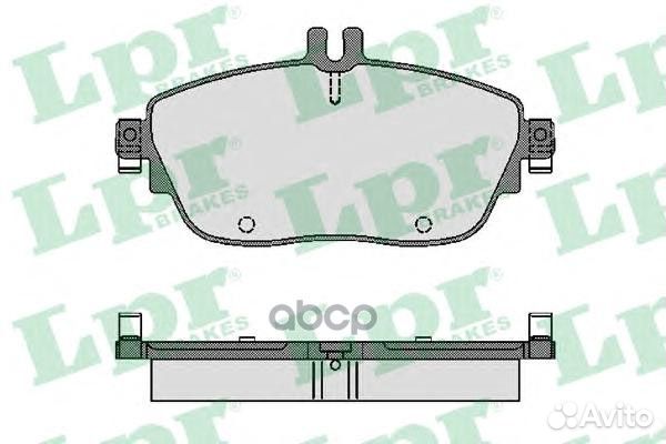 Колодки тормозные mercedes A(W176) 12/B(W246)