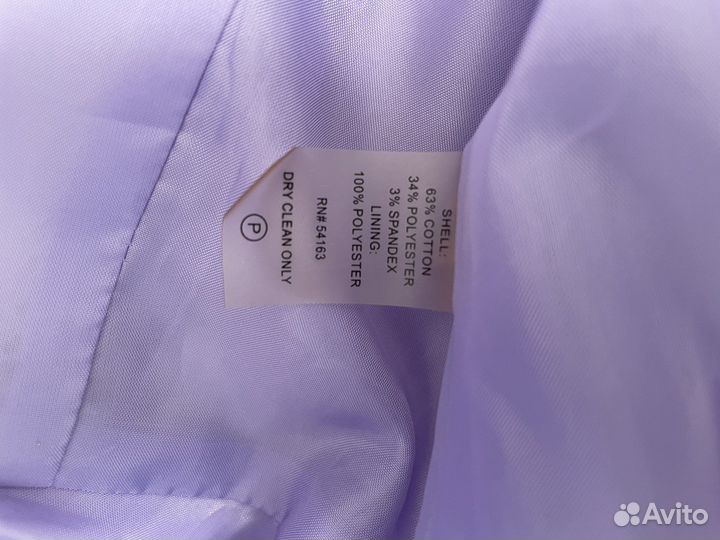 Блейзер лавандовый пиджак куртка Calvin klein
