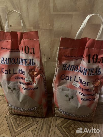 Наполнитель для кошачьего туалета