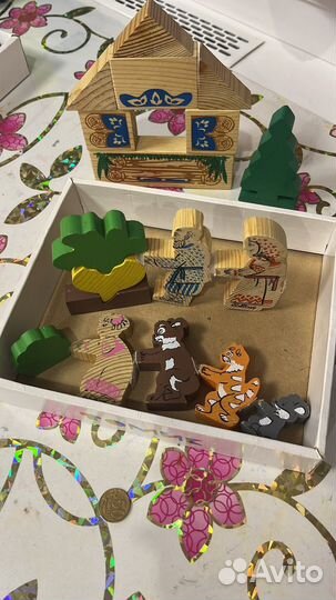 Деревянные игрушки - Сказка репка