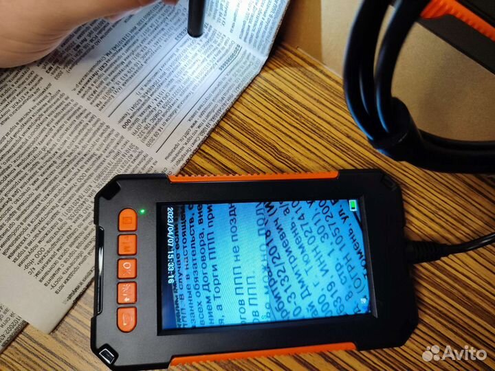 Эндоскоп 2 камеры подсветка fullhd 1920/1080