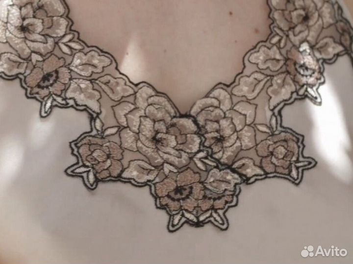 Luna di Seta шелковая сорочка vlst60823