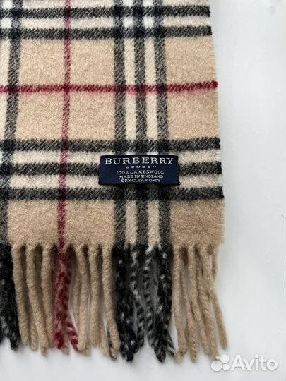 Burberry большой шарф шерстяной оригинал