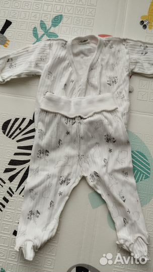 Вещи пакетом для новорождённого 50-62