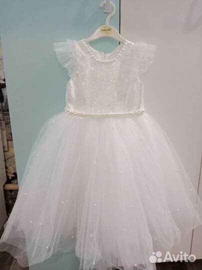Платье снежинки 122 128