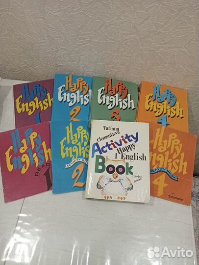 Комплект учебников Happy English