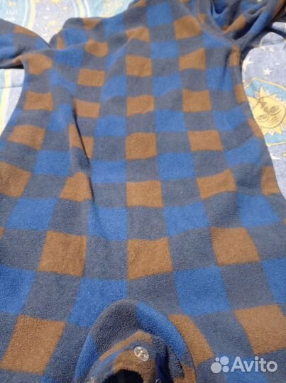 Carter's флисовый комбинезон 24 m